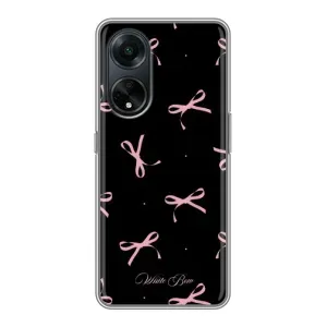 Чохол з бантиками на OPPO A98:
ОППО А98 (Банти на чорному)