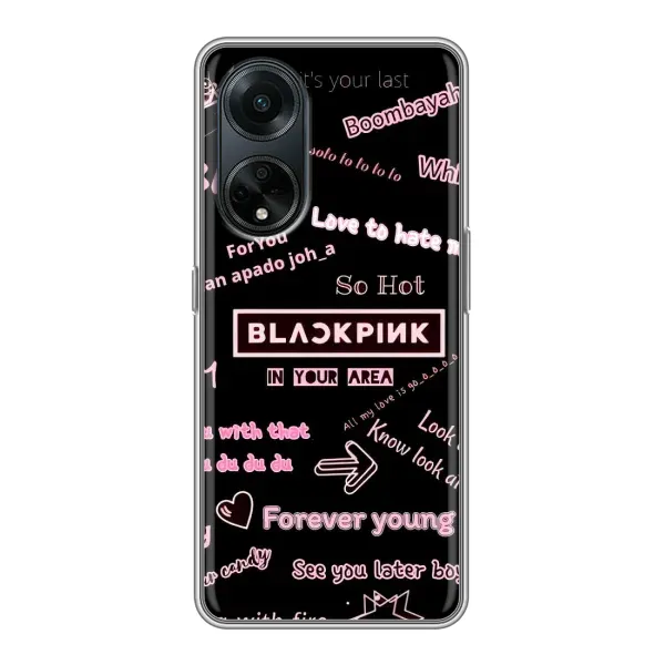 Чехол с принтом «BLACKPINK» для OPPO A98