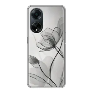 Чохол з квітковим принтом на OPPO A98:
ОППО А98 (Чорні квіти)