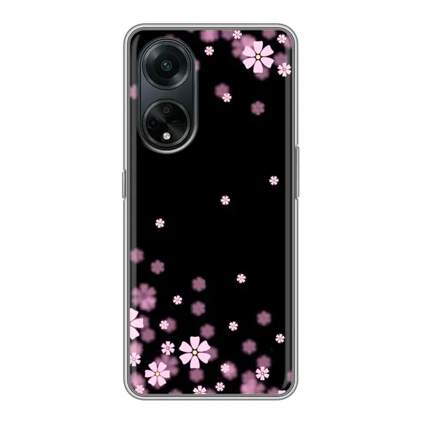 Чохол з принтом «Квіти маленькі» для OPPO A98 Чохол з принтом «Квіти маленькі» для OPPO A98