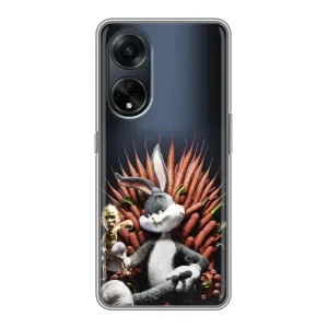 Популярні Чохли з картинками для OPPO A98:
ОППО А98 (Король Кролик)