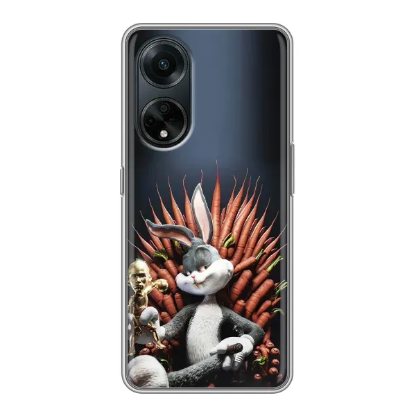 Чехол с принтом «Король Кролик» для OPPO A98
