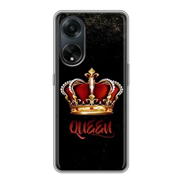 Чохол з принтом «Корона короля» для OPPO A98