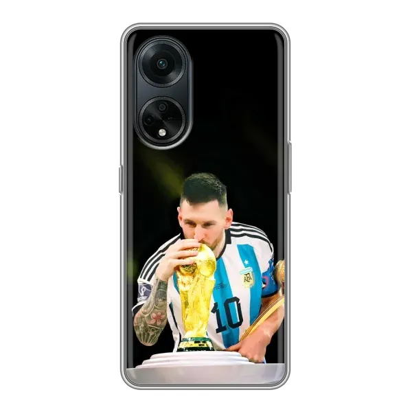 Чехол с принтом «Кубок Месси» для OPPO A98