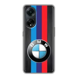 Чехол для Оппо А98 - с принтом БМВ (AlphaPrint) (Лого BMW)