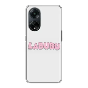 Чохол з Лабубу на Oppo A98 (Лого Лабубу)