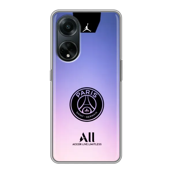 Чехол с принтом «лого PSG» для OPPO A98 Чехол с принтом «лого PSG» для OPPO A98