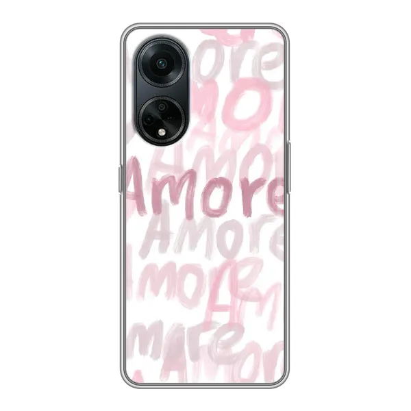 Чохол з принтом «Аморе любов» для OPPO A98 Чохол з принтом «Аморе любов» для OPPO A98