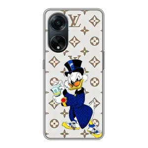 Чехли для Oppo A98 - Скрудж МакДак Louis Vuitton (PREMIUMPrint) (Макдак на стилі)