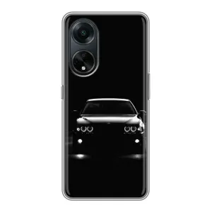 Чехол для Оппо А98 - с принтом БМВ (AlphaPrint) (Машина BMW)