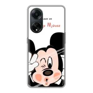 Эксклюзивный чехол для Oppo A98 (AlphaPrint - Мультяшные)