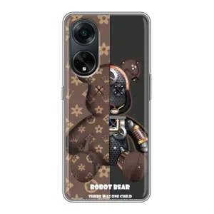 Круті Чохли Луі Віттон для Oppo A98 (AlphaPrint) (Ведмідь Луі Вітон)