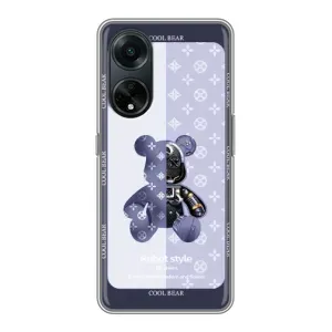 Круті Чохли Луі Віттон для Oppo A98 (AlphaPrint) (Медведик LV)