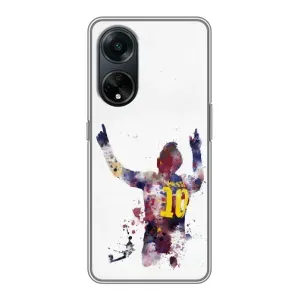 Чехлы Месси для Oppo A98 (AlphaPrint) (Messi Barca)