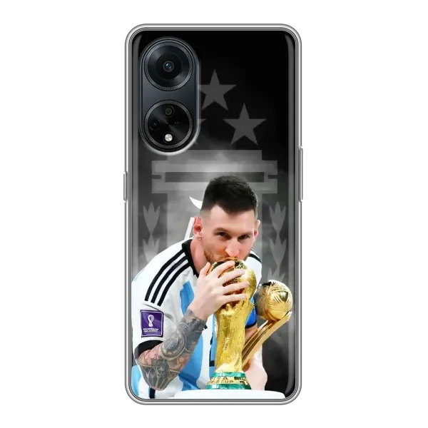 Чехол с принтом «Месси Чемпион» для OPPO A98