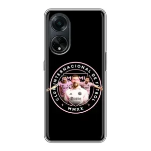 Чохли для OPPO A98:
ОППО А98 - Лео Мессі Маямі (Мессі в лого)