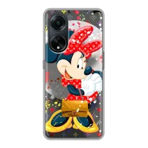 Чохол Disney Mouse Oppo A98 (PREMIUMPrint) (Minni з бантіком)