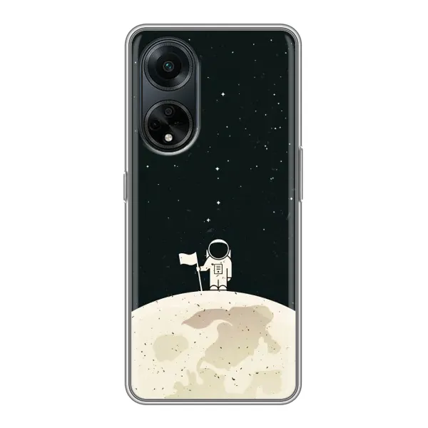 Чехол с принтом «На луне» для OPPO A98 Чехол с принтом «На луне» для OPPO A98
