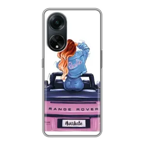 Чохол з друком для Oppo A98 - (Мода) (AlphaPrint) (На машині)
