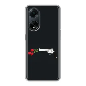 Чехлы (ART) Цветы на Oppo A98 (VPrint) (Неочікувані квіти)