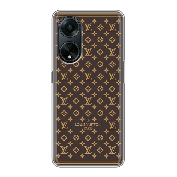 Чохол з принтом «шпалери LV» для OPPO A98