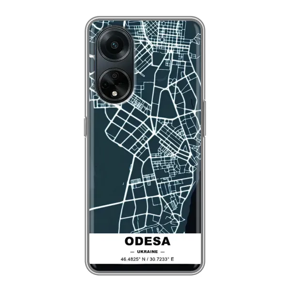 Чехол с принтом «Одесса» для OPPO A98