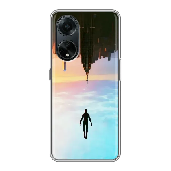 Чохол з принтом «Людина павук» для OPPO A98