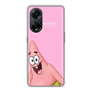 Чохол Губка Боб для OPPO A98:
ОППО А98 (Персонаж Патрік)