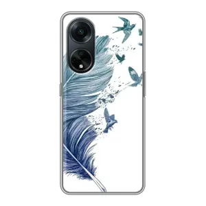 Чохол з картинкою (Стильні) OPPO A98:
ОППО А98 - (AlphaPrint) (Перо)