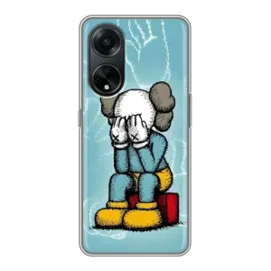 Чохли для Oppo A98 - Bearbrick Louis Vuitton (PREMIUMPrint) (Плач Bearbrick)