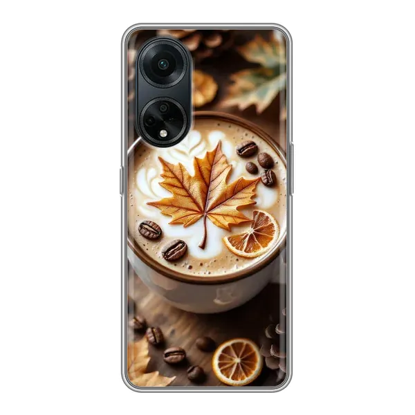 Чехол с принтом «Пряный кофе» для OPPO A98 Чехол с принтом «Пряный кофе» для OPPO A98