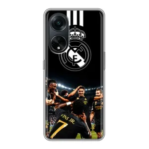 Чехол для Oppo A98 с принтом Реал Мадрид