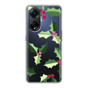 Зимні Чохли для OPPO A98:
ОППО А98 - прозорий фон (Різдвяний фон)