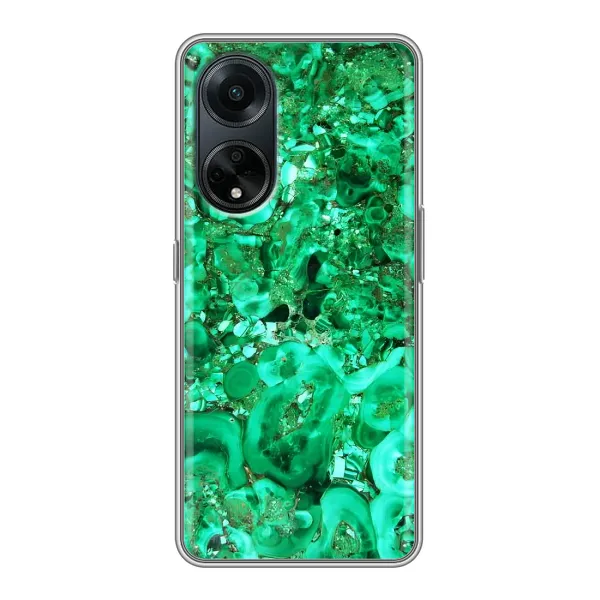 Чехол с принтом «Салатный Мрамор» для OPPO A98 Чехол с принтом «Салатный Мрамор» для OPPO A98