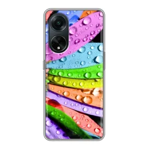 Чехлы (ART) Цветы на Oppo A98 (VPrint) (Семиквітка)