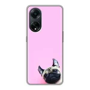 Чехлы с собаками для Oppo A98 (VPrint) (Смешная собака)