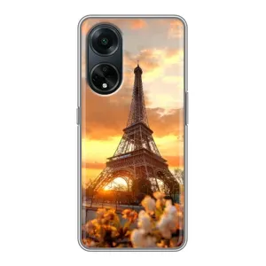 Чохол Ейфелева Вежа Oppo A98 - (AlphaPrint) (Сонячня вежа)