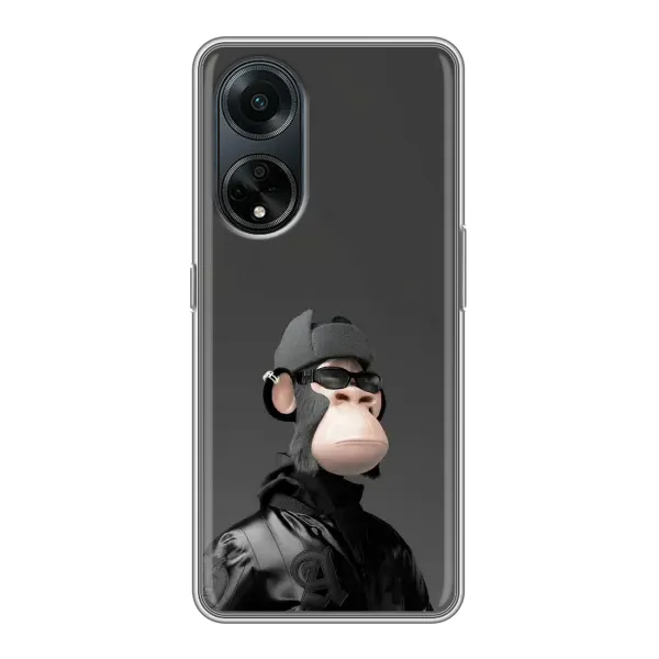 Чехол с принтом «стильная обезьяна NFT» для OPPO A98