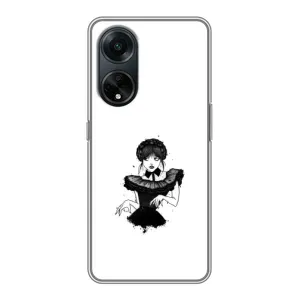 Чохли Венсдей на Oppo A98 Уенсдей (AlphaPrint) (танець Венздей)
