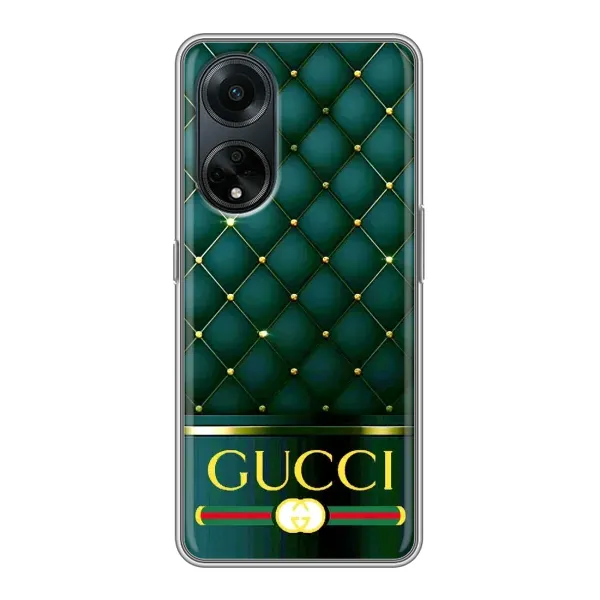 Чехол с принтом «Текстура Гуччи» для OPPO A98