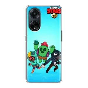 Чехлы Brawl Stars для Oppo A98 (AlphaPrint) (Тріо героїв)