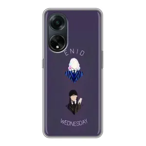 Чохли Венсдей на Oppo A98 Уенсдей (AlphaPrint) (Венздей і подруга)