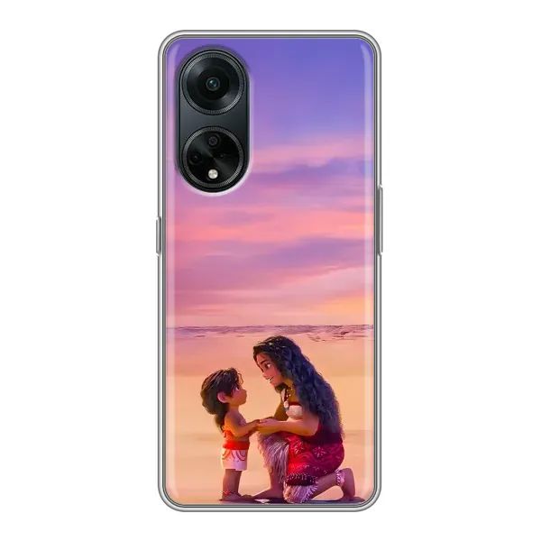 Чохол з принтом «Маленька Ваяна» для OPPO A98