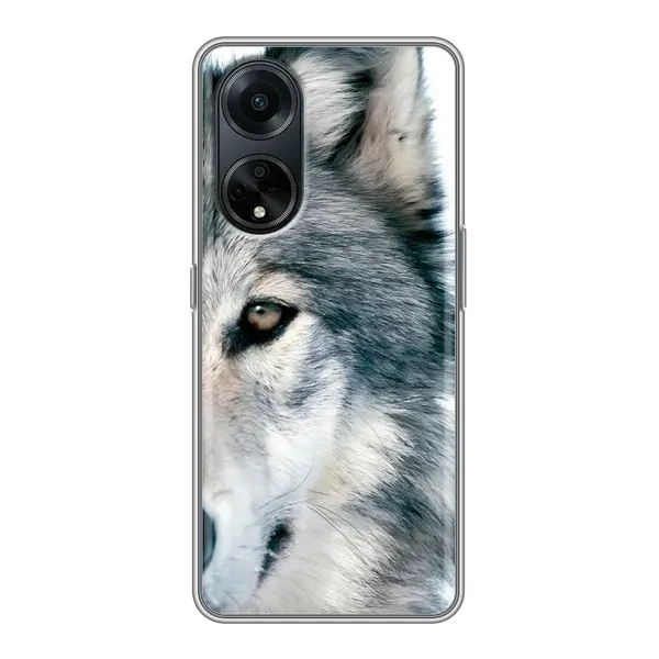 Чехол с принтом «Волк» для OPPO A98