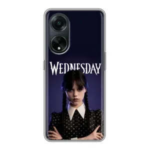 Чохли Венсдей на Oppo A98 Уенсдей (AlphaPrint) (Wednesday)