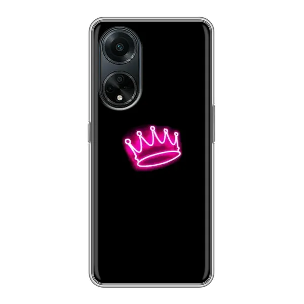 Чохол з принтом «Яскрава корона» для OPPO A98