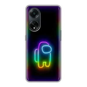 Чохли Амонг Ас для Oppo A98 (AlphaPrint) (Яскравий скін)