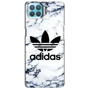 Чехлы Адидас для Oppo F17 Pro (AlphaPrint) (Адидас на мраморе)