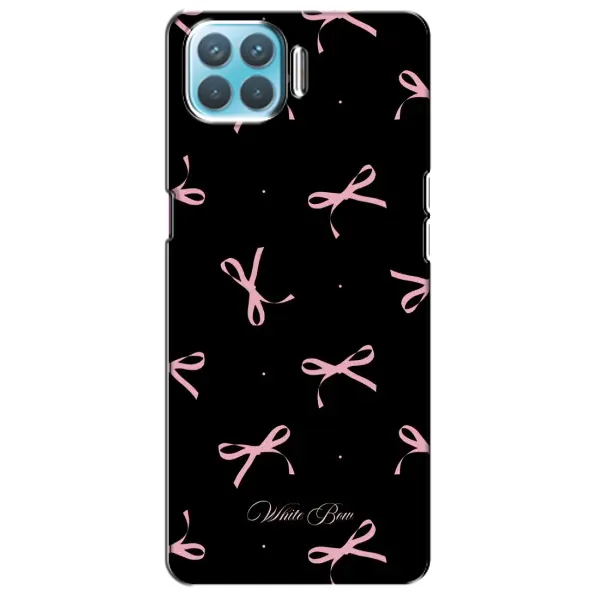 Чехол с принтом «Банты на черном» для OPPO F17 Pro Чехол с принтом «Банты на черном» для OPPO F17 Pro