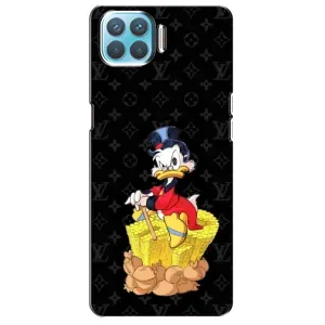Чехли для Oppo F17 Pro - Скрудж МакДак Louis Vuitton (PREMIUMPrint) (Богатство Макдака)